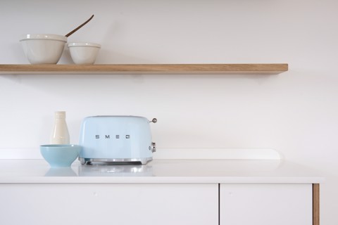 Smeg Tostapane 50's Style – Azzurro LUCIDO 2x2 – TSF01PBEU