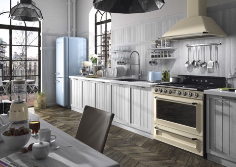 Smeg Tostapane 50's Style – Azzurro LUCIDO 2x2 – TSF01PBEU