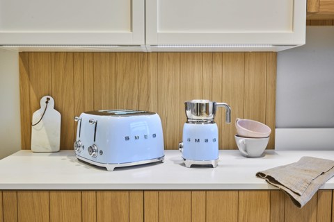 Smeg Tostapane 50's Style – Azzurro LUCIDO 4x4 – TSF03PBEU