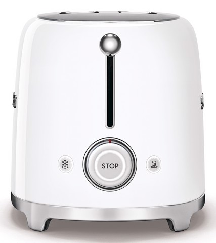 Smeg Tostapane 50's Style – Bianco LUCIDO 2x2 – TSF01WHEU