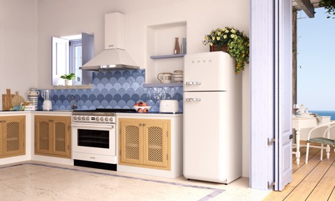 Smeg Tostapane 50's Style – Bianco LUCIDO 2x2 – TSF01WHEU