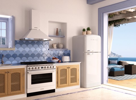 Smeg Tostapane 50's Style – Bianco LUCIDO 2x2 – TSF01WHEU