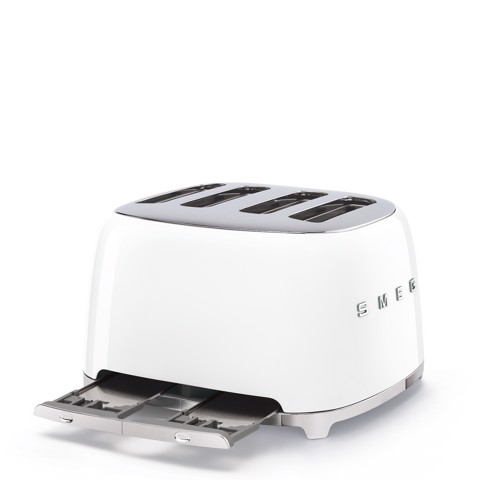 Smeg Tostapane 50's Style – Bianco LUCIDO 4x4 – TSF03WHEU