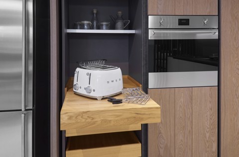 Smeg Tostapane 50's Style – Bianco LUCIDO 4x4 – TSF03WHEU
