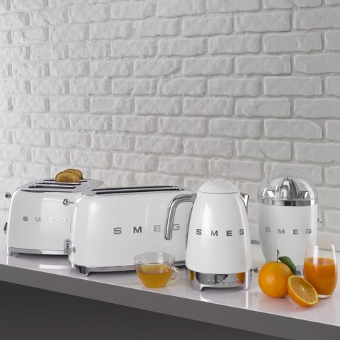 Smeg Tostapane 50's Style – Bianco LUCIDO 4x4 – TSF03WHEU