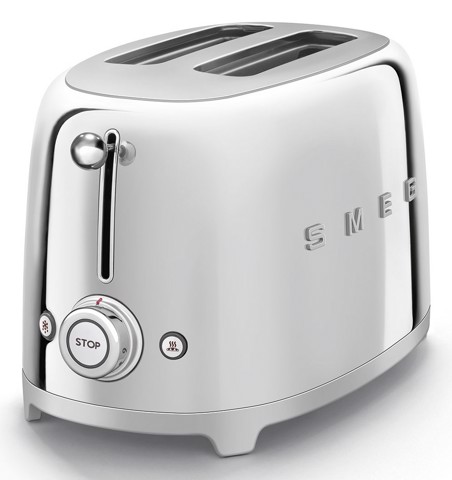 Smeg Tostapane 50's Style – Inox LUCIDO 2x2 – TSF01SSEU