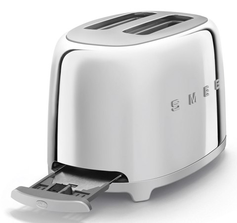 Smeg Tostapane 50's Style – Inox LUCIDO 2x2 – TSF01SSEU