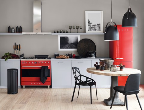 Smeg Tostapane 50's Style – Nero LUCIDO 2x2 – TSF01BLEU
