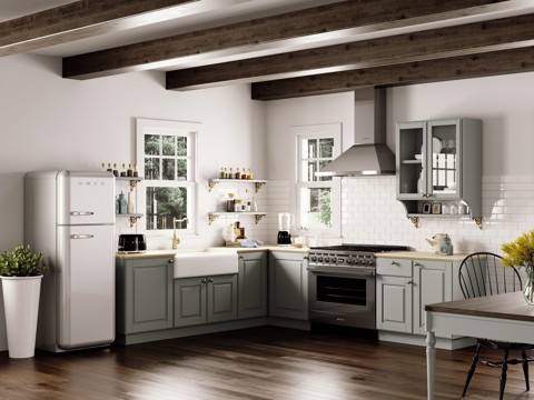 Smeg Tostapane 50's Style – Nero LUCIDO 2x2 – TSF01BLEU