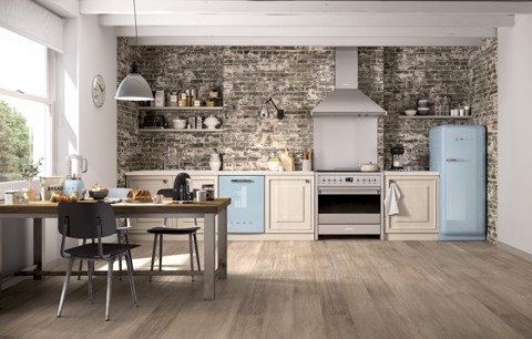 Smeg Tostapane 50's Style – Nero LUCIDO 2x2 – TSF01BLEU