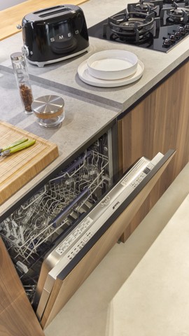 Smeg Tostapane 50's Style – Nero LUCIDO 2x2 – TSF01BLEU