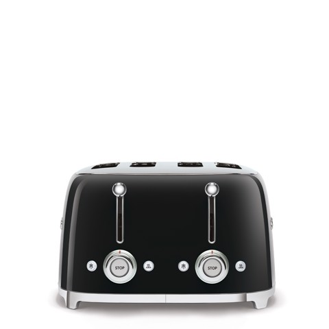 Smeg Tostapane 50's Style – Nero LUCIDO 4x4 – TSF03BLEU