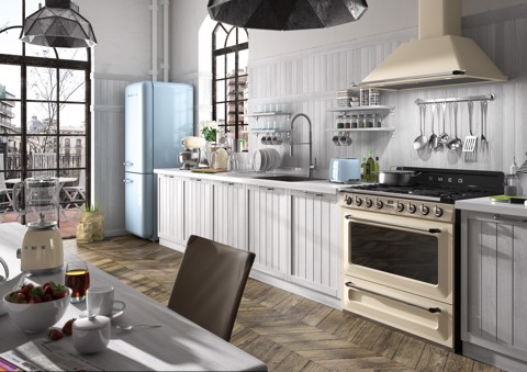 Smeg Tostapane 50's Style – Panna LUCIDO 2x2 – TSF01CREU