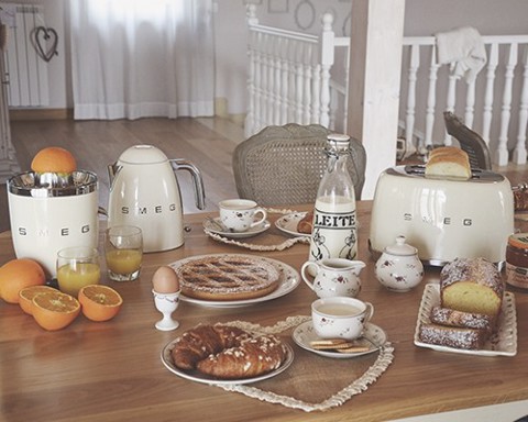 Smeg Tostapane 50's Style – Panna LUCIDO 2x2 – TSF01CREU