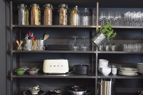 Smeg Tostapane 50's Style – Panna LUCIDO 2x4 – TSF02CREU
