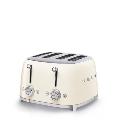Smeg Tostapane 50's Style – Panna LUCIDO 4x4 – TSF03CREU