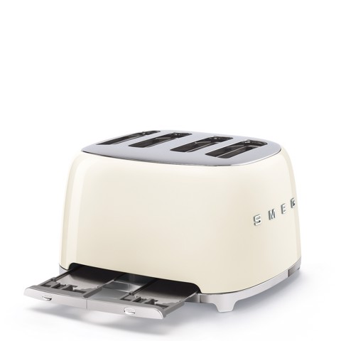 Smeg Tostapane 50's Style – Panna LUCIDO 4x4 – TSF03CREU