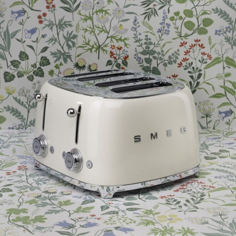 Smeg Tostapane 50's Style – Panna LUCIDO 4x4 – TSF03CREU