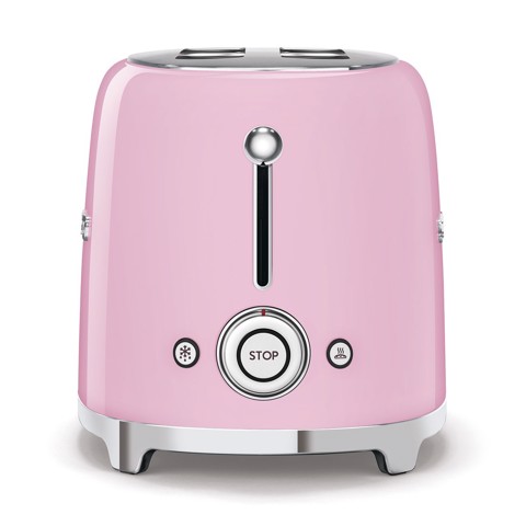 Smeg Tostapane 50's Style – Rosa LUCIDO 2x4 – TSF02PKEU