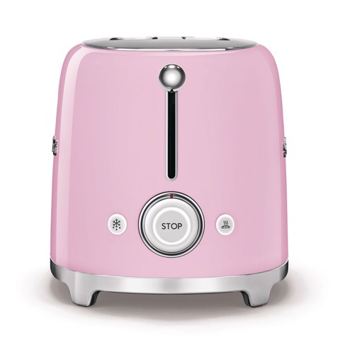 Smeg Tostapane 50's Style – Rosa LUCIDO 2x4 – TSF02PKEU