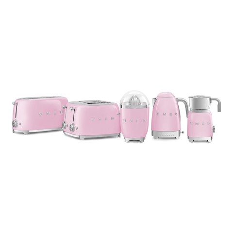 Smeg Tostapane 50's Style – Rosa LUCIDO 2x4 – TSF02PKEU