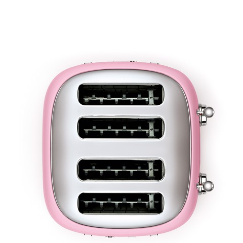 Smeg Tostapane 50's Style – Rosa LUCIDO 4x4 – TSF03PKEU