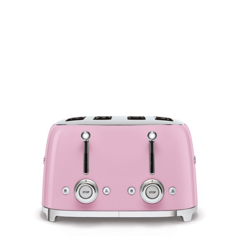 Smeg Tostapane 50's Style – Rosa LUCIDO 4x4 – TSF03PKEU