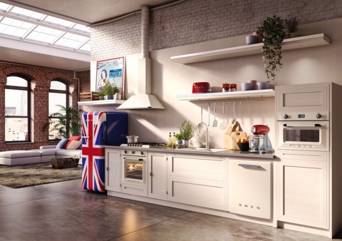Smeg Tostapane 50's Style – Rosso LUCIDO 2x2 – TSF01RDEU