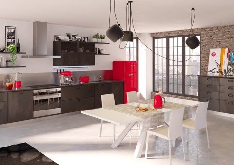 Smeg Tostapane 50's Style – Rosso LUCIDO 2x2 – TSF01RDEU