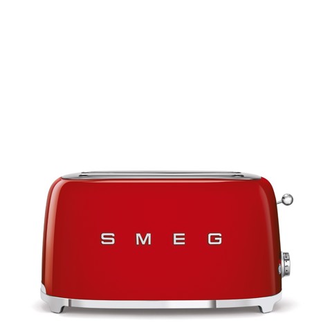 Smeg Tostapane 50's Style – Rosso LUCIDO 2x4 – TSF02RDEU