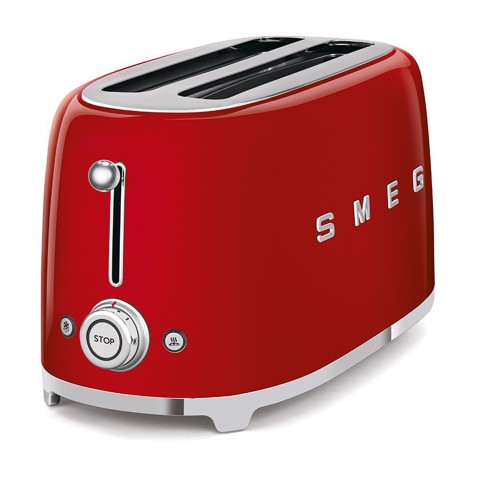 Smeg Tostapane 50's Style – Rosso LUCIDO 2x4 – TSF02RDEU