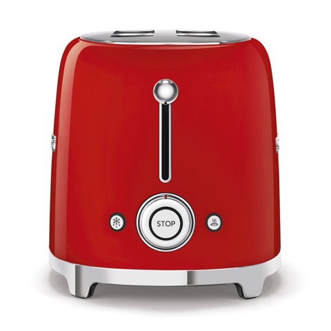 Smeg Tostapane 50's Style – Rosso LUCIDO 2x4 – TSF02RDEU