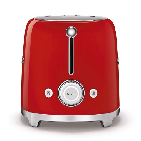 Smeg Tostapane 50's Style – Rosso LUCIDO 2x4 – TSF02RDEU
