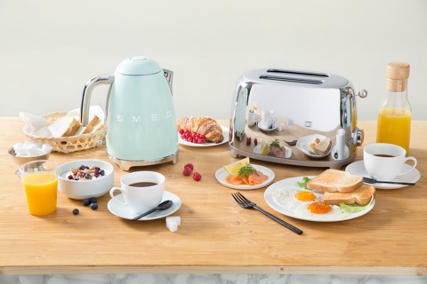Smeg Tostapane 50's Style – Verde Pastello LUCIDO 2x2 – TSF01PGEU