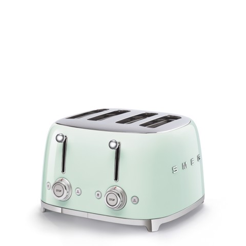 Smeg Tostapane 50's Style – Verde Pastello LUCIDO 4x4 – TSF03PGEU