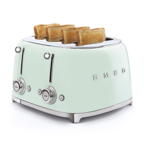 Smeg Tostapane 50's Style – Verde Pastello LUCIDO 4x4 – TSF03PGEU