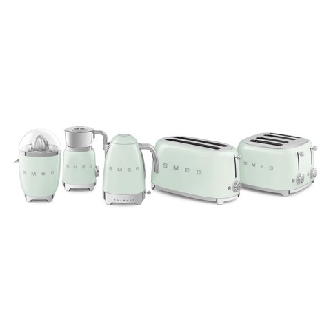 Smeg Tostapane 50's Style – Verde Pastello LUCIDO 4x4 – TSF03PGEU