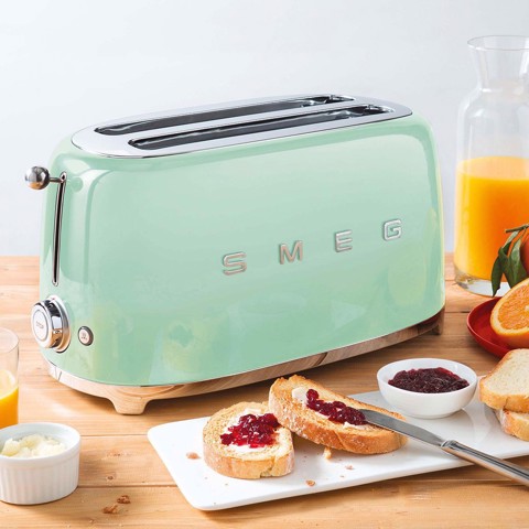 Smeg TSF02PGEU tostapane 4 fetta/e 1500 W Verde
