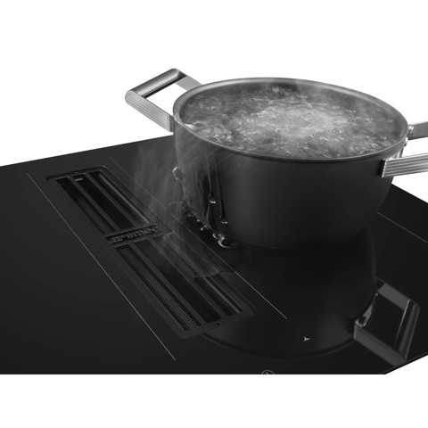Smeg Universal HOBD472D piano cottura Nero Da incasso 83 cm Piano cottura a induzione 4 Fornello(i)