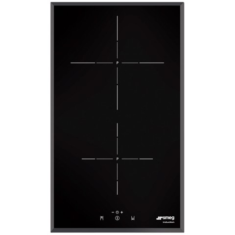 Smeg Universal Universale Piano di cottura SI5322B Nero Made in Italy