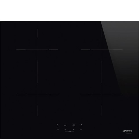 Smeg Universal Universale Piano di cottura SIB2641D Nero Made in Italy