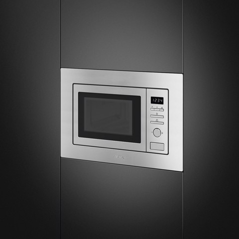 Smeg Universale Microonde FMI020X Acciaio Inox