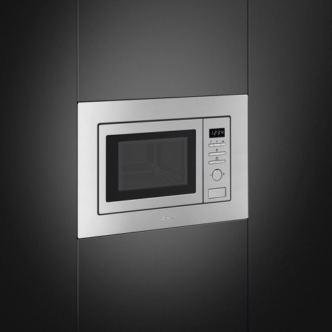 Smeg Universale Microonde FMI020X Acciaio Inox