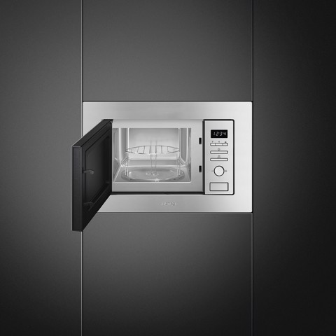 Smeg Universale Microonde FMI020X Acciaio Inox