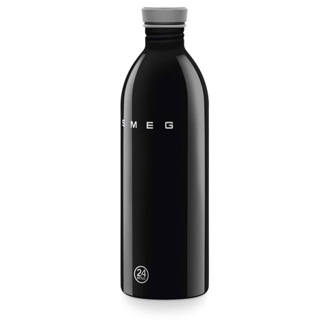 Smeg WBF02BL borraccia Uso quotidiano 1000 ml Acciaio inox Nero