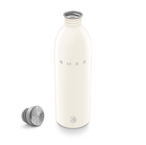 Smeg WBF02CR borraccia Uso quotidiano 1000 ml Acciaio inox Crema