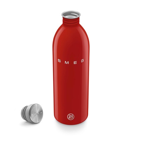 Smeg WBF02RD borraccia Uso quotidiano 1000 ml Acciaio inox Rosso
