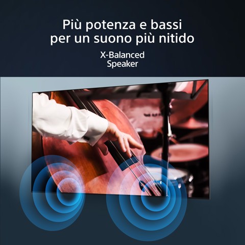 Sony BRAVIA | KD-43X75WL | LED | 4K HDR | Google TV | ECO PACK | BRAVIA CORE | Narrow Bezel Design