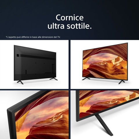 Sony BRAVIA | KD-75X75WL | LED | 4K HDR | Google TV | ECO PACK | BRAVIA CORE | Narrow Bezel Design