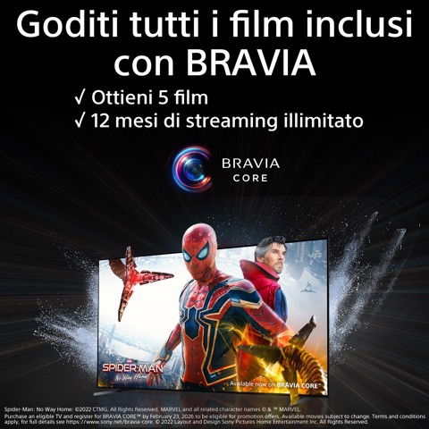 Sony BRAVIA | KD-75X75WL | LED | 4K HDR | Google TV | ECO PACK | BRAVIA CORE | Narrow Bezel Design